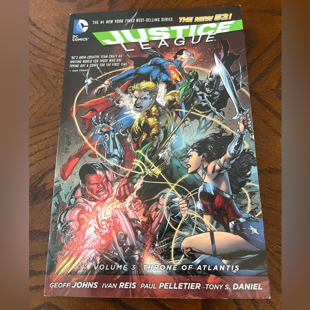 DC Comics | Justice League | volume 3 | Throne of Atlantis